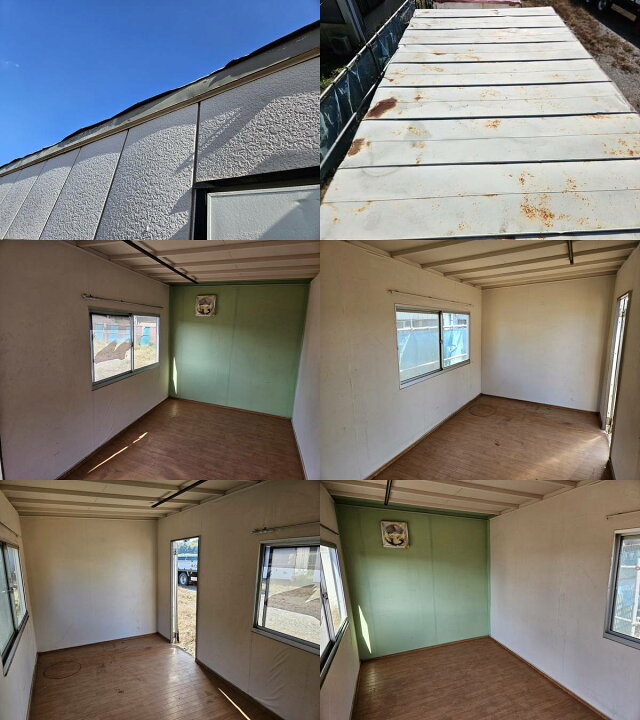 楽天市場】【中古】 4.5m 3.1坪 ユニットハウス 6.3畳 10.4平米 中古 
