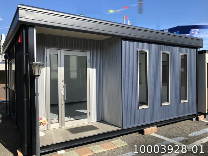 楽天市場】【中古】 5.6m 2連棟 ユニットハウス 7.9坪 15.8帖 26.1平米 