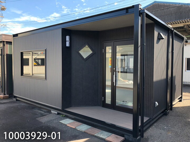 楽天市場】【中古】 未使用 5.6m 2連棟 ユニットハウス 7.9坪 15.8畳 