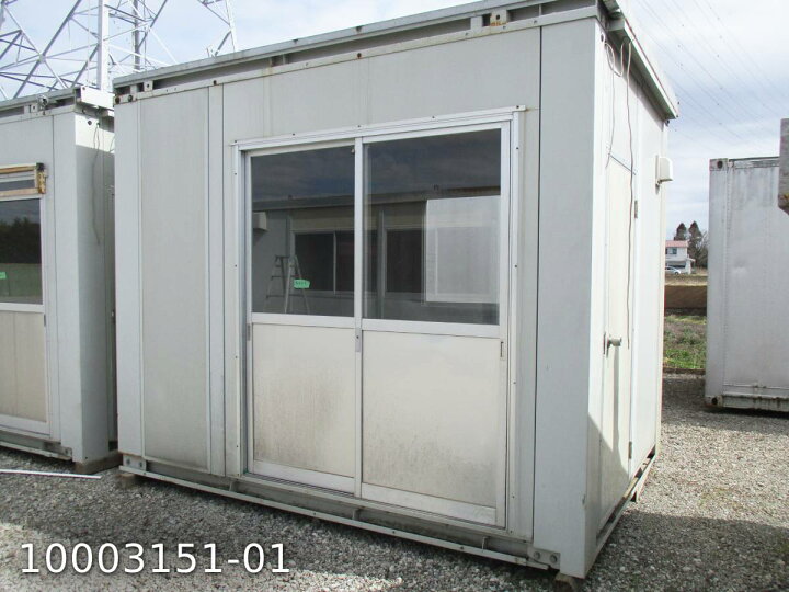 楽天市場】【中古】3.2m 2.3坪 4.6帖 7.6平米 中古ユニットハウス 中古 