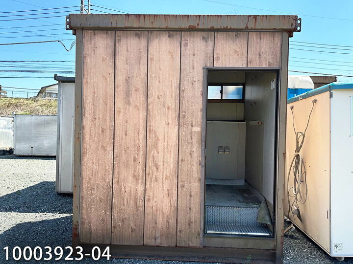楽天市場】【中古】2.4m ユニットハウス 1.3坪 2.6畳 4.2平米 中古 