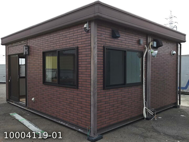 楽天市場】【中古】5.6m 2連棟ユニットハウス トイレ お風呂 付 7.9坪 