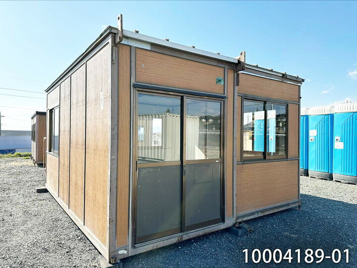 楽天市場】【中古】 4.7m 5.5坪 組立式 ユニットハウス 11畳 18.2平米  