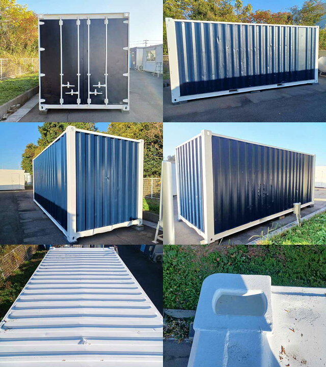 楽天市場】【中古】 20ft コンテナ 4.4坪 8.9畳 14.7平米 中古プレハブ 