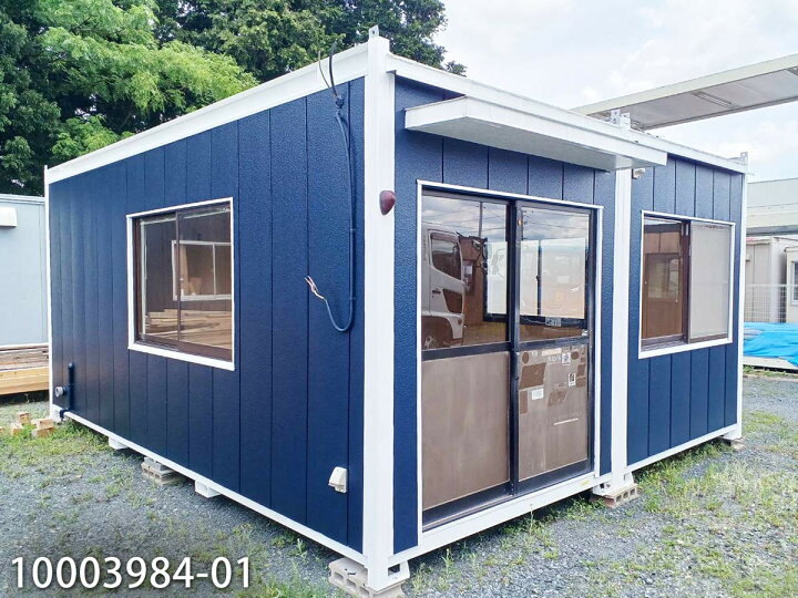 楽天市場】【中古】5.5m 2連棟 ユニットハウス トイレ・シンク付き 7.6 