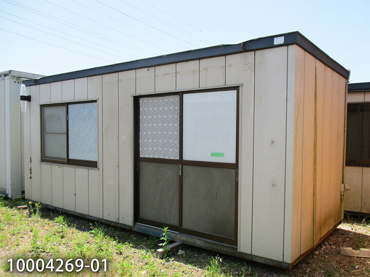 楽天市場】【中古】 5.4m ユニットハウス 3.7坪 7.4畳 12.2平米 中古 