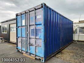 【中古】 20ft コンテナ 4.4坪 8.8畳 14.6平米 中古コンテナ 中古プレハブ used prefab container home 倉庫 物置 車屋 バイクガレージ 10004352-03