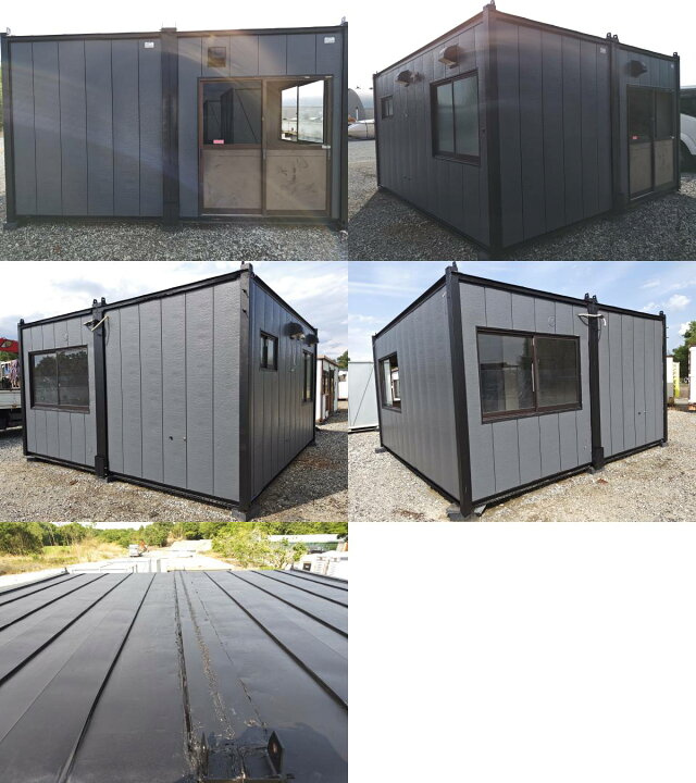 楽天市場】【中古】4.6m 2連棟 九州スーパーハウス ユニット ハウス 