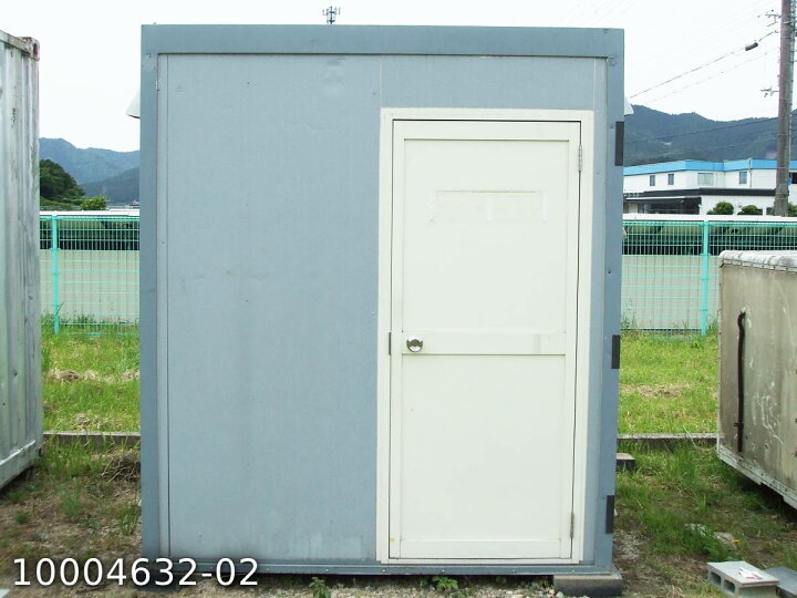 楽天市場】【中古】1.9m ユニットハウス 1.0坪 2.0畳 3.3平米 
