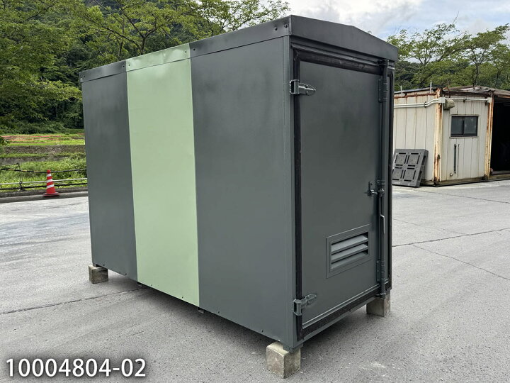 楽天市場】【中古】2.7m バイクコンテナ 1坪 2畳 3.4平米 中古プレハブ 