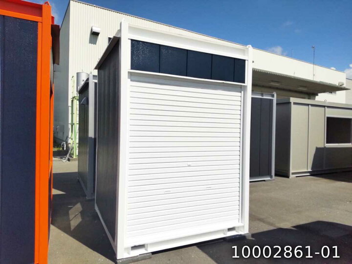楽天市場】【中古】 1.8m 1坪 シャッター付 ユニットハウス 2.1畳 3.4 
