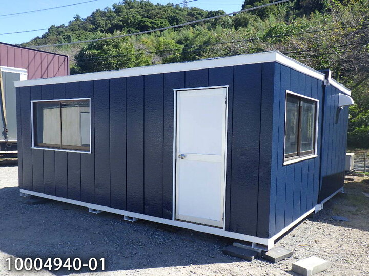 楽天市場】【中古】5.4m 2連棟ワイド ユニットハウス 8.3坪 16.6畳 
