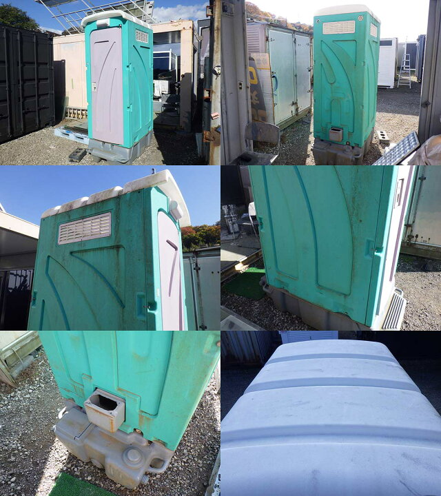 楽天市場】【中古】 仮設トイレ 和式タイプ 汲み取り式 0.3坪 0.6畳 1 