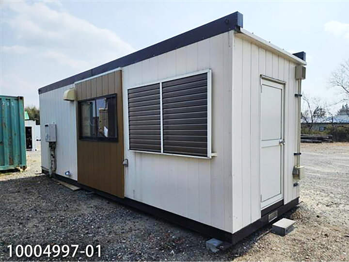 楽天市場】【中古】シャワー付き 7.2m ユニットハウス 4.8坪 9.6畳 