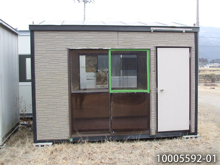 楽天市場】【中古】3.6m 三角屋根ユニットハウス 2坪 3.9畳 6.5平米 