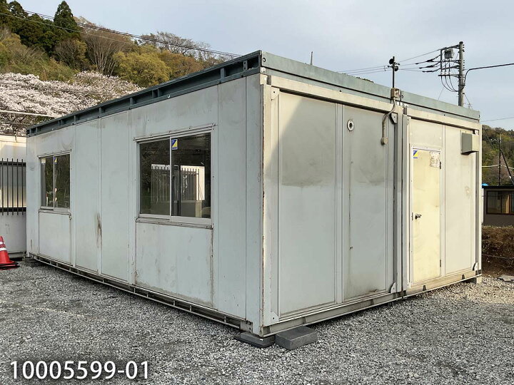 楽天市場】【中古】三協フロンテア 7.3m 2連棟 ユニットハウス 10.6坪 