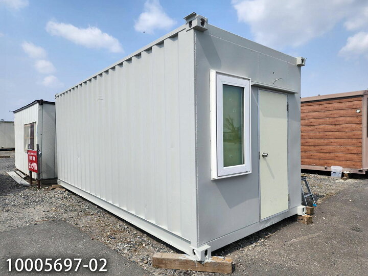 楽天市場】【中古】 20ftコンテナ 4.5坪 8.9畳 14.8平米 中古コンテナ 