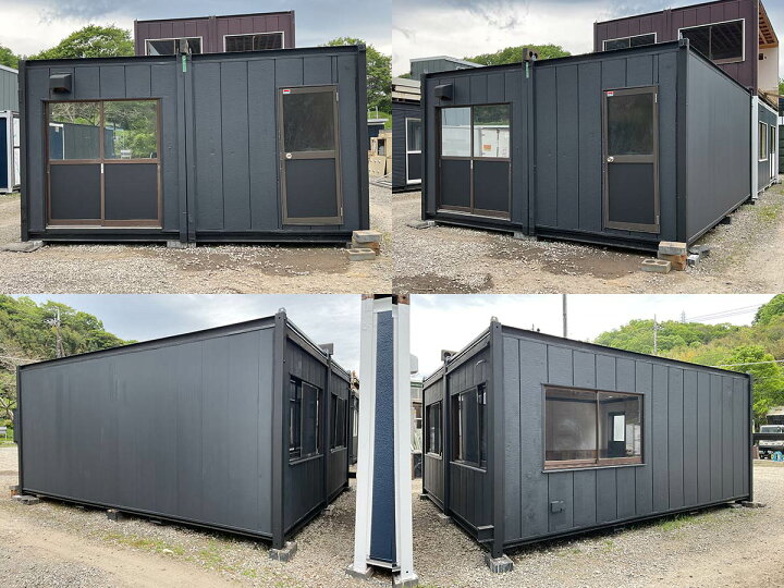 楽天市場】【中古】5.4m 2連棟 ユニットハウス 7.9坪 15.7畳 26平米 