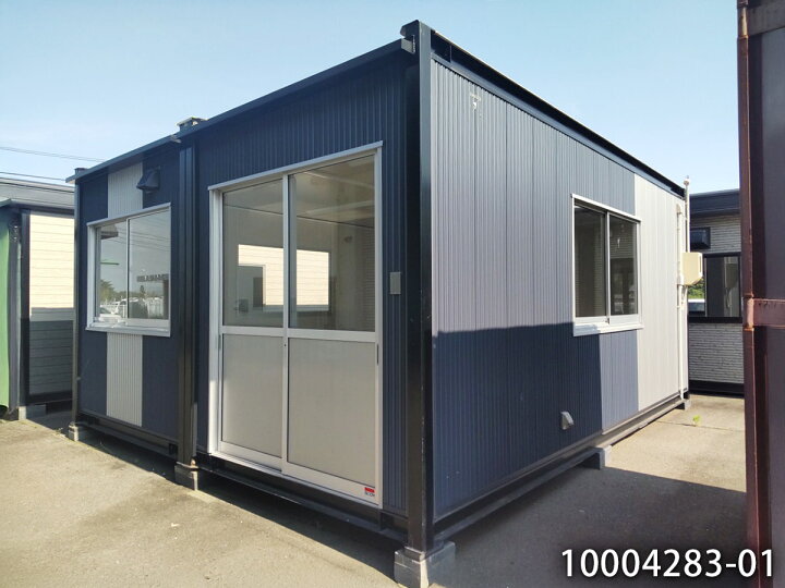 楽天市場】【中古】5.6m 2連棟 ユニットハウス 7.9坪 15.8畳 26.1平米 