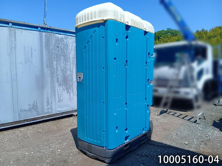 楽天市場】【中古】1.6m 仮設トイレ 和式タイプ 汲取り式 0.4坪 0.8畳 