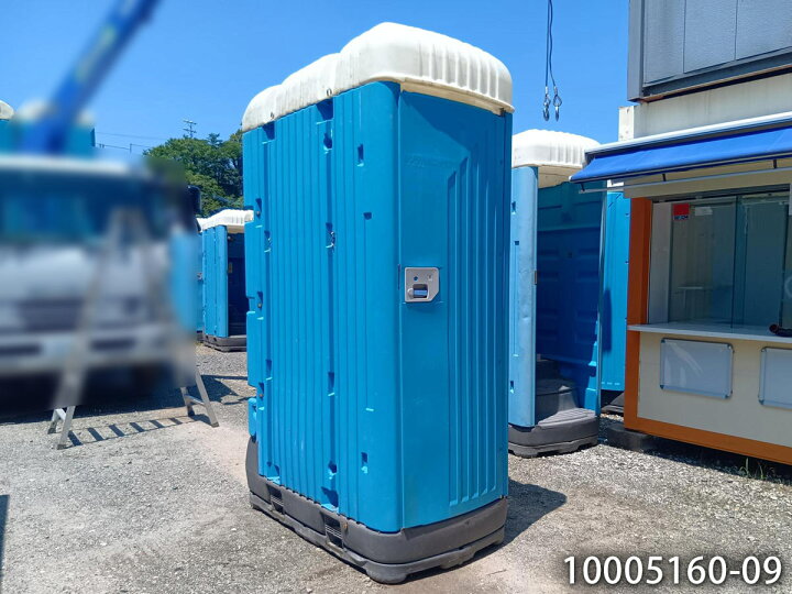 楽天市場】【中古】1.6m 仮設トイレ 和式タイプ 汲取り式 0.4坪 0.8畳 