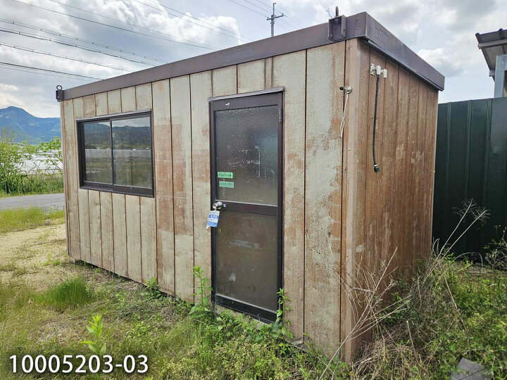 楽天市場】【中古】4.5m ユニットハウス 3坪 6畳 9.9平米 休憩所 簡易 