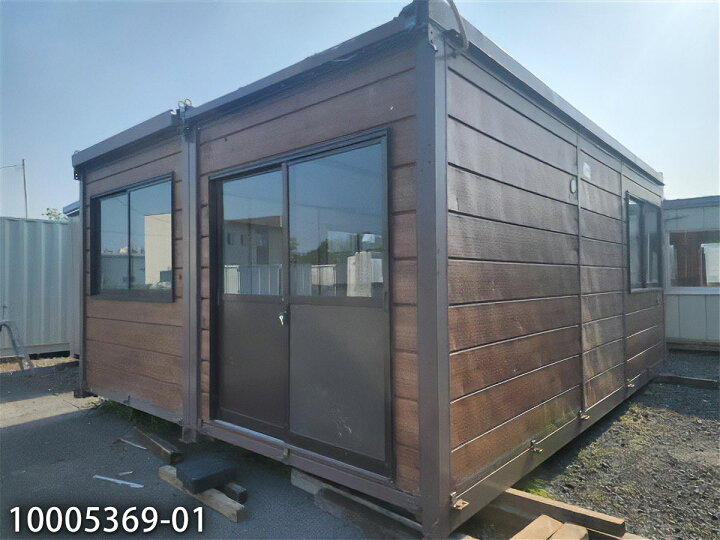 楽天市場】【中古】5.7m 2連棟 ユニットハウス 7.8坪 15.6畳 25.8平米 