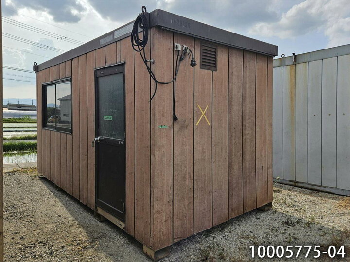 楽天市場】【中古】4.5m ユニットハウス 3坪 6畳 9.9平米 タイニー 