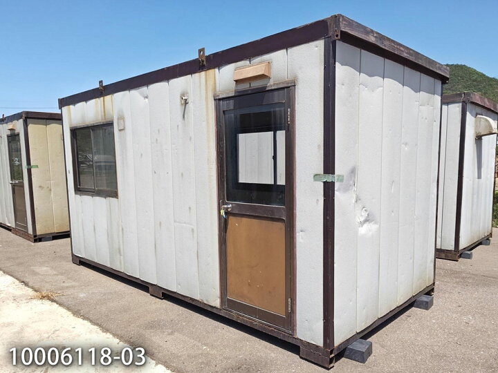 楽天市場】【中古】4.5m ユニットハウス 2.8坪 5.7畳 9.4平米 休憩所 