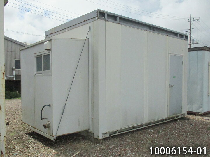 楽天市場】【中古】 4.7m トイレ付 ユニットハウス 3.4坪 6.8畳 11.3 