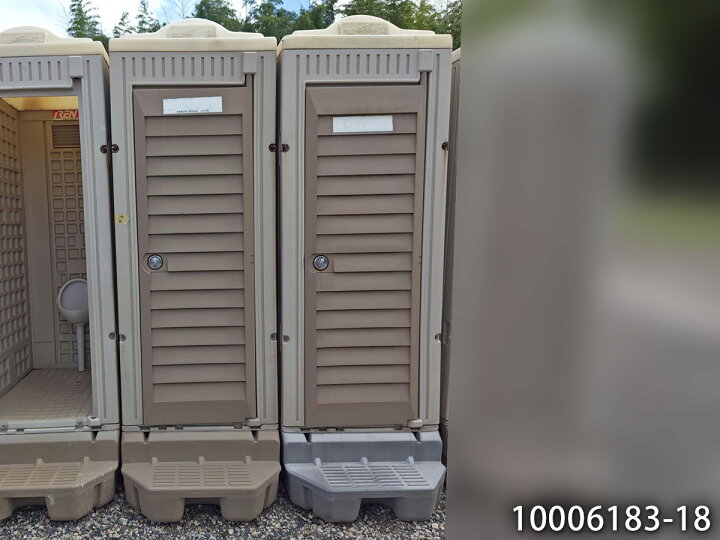 楽天市場】【中古】 仮設トイレ 和式 汲み取り式 0.4坪 0.8畳 1.4平米 