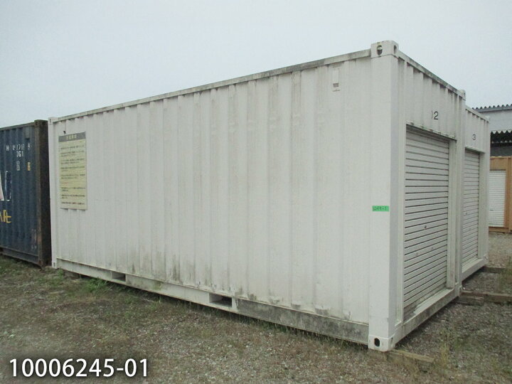 楽天市場】【中古】 20ftコンテナ 1シャッター 4.4坪 8.8畳 14.6平米 