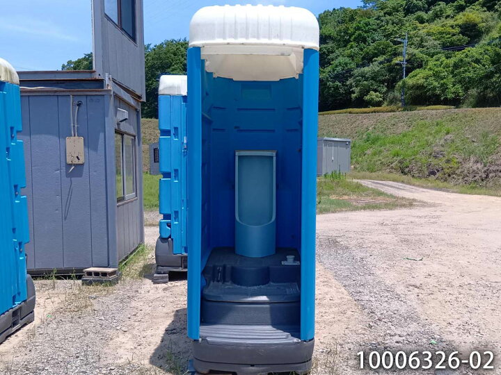 楽天市場】【中古】1.6m 仮設トイレ 小便器タイプ 汲取り式 0.4坪 0.8 