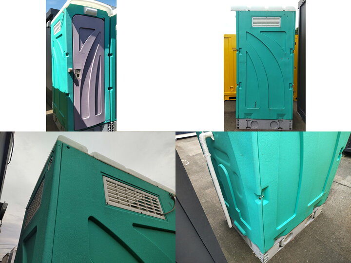 楽天市場】【中古】仮設トイレ 和式 水洗 0.3坪 0.6畳 0.9平米 中古 