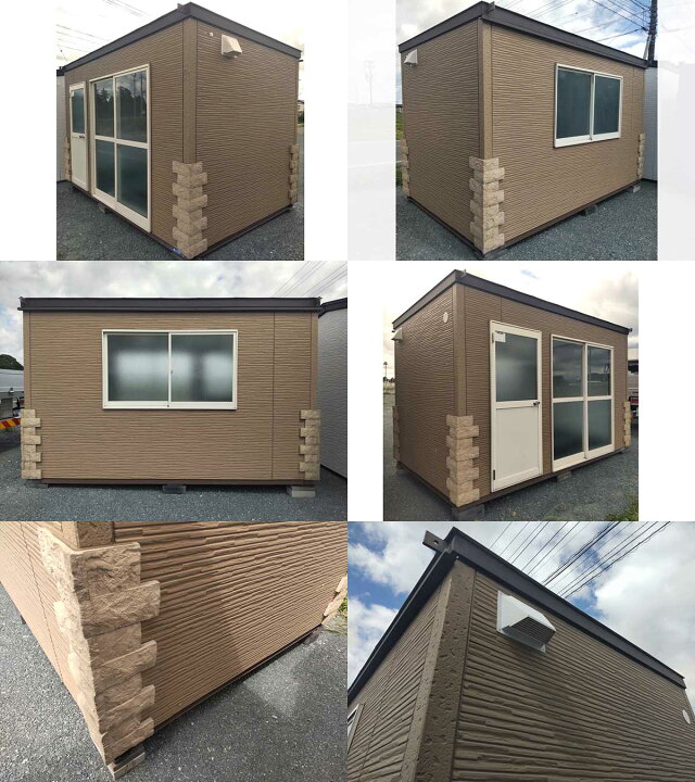 楽天市場】【中古】3.7m ユニットハウス 2.5坪 5畳 8.2平米 スーパー 