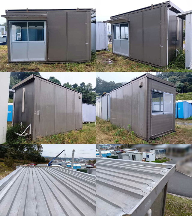 楽天市場】【中古】三協フロンテア 4.1m ユニットハウス 3坪 6畳 9.7 