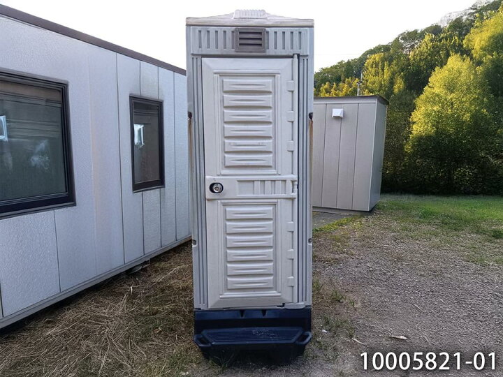 楽天市場】【中古】1.6m 仮設トイレ 和式タイプ 汲み取り式 0.4坪 0.8 