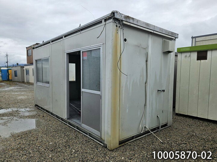 楽天市場】【中古】5.4m ミニキッチン付ユニットハウス 3.9坪 7.8畳 
