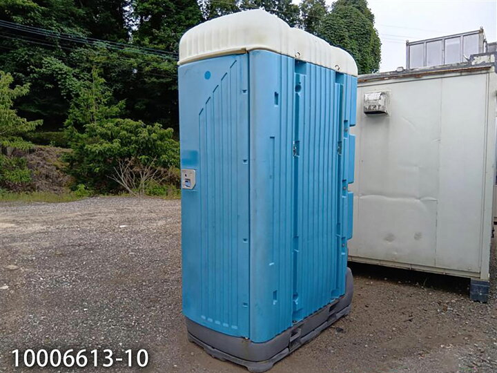 楽天市場】【中古】1.6m 仮設トイレ 和式タイプ 汲取り式 0.4坪 0.8畳 