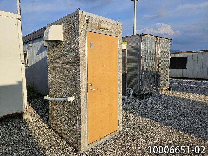 楽天市場】【中古】トイレハウス 洋式 0.4坪 0.8畳 1.4平米 中古 