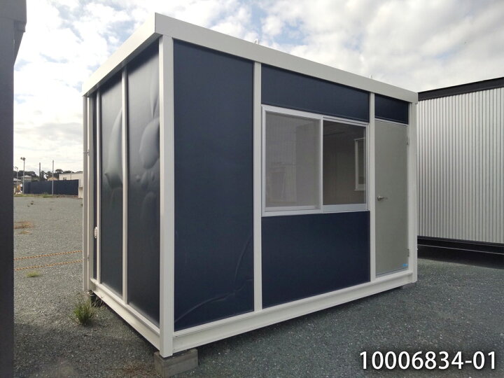 楽天市場】【中古】3.7m ユニットハウス 2.5坪 5畳 8.3平米 スーパー 