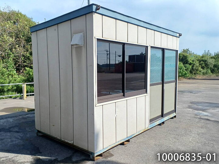 楽天市場】【中古】3.6m ユニットハウス 2坪 4畳 6.6平米 スーパー 