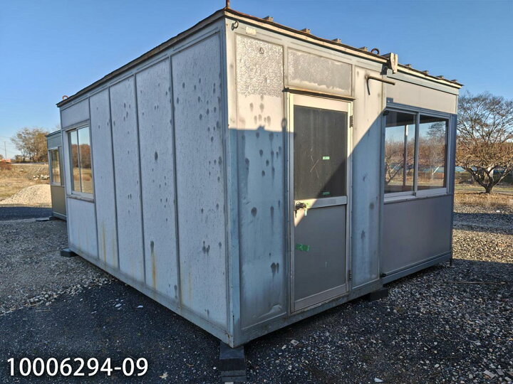 楽天市場】【中古】4.7m 折り畳み式ユニットハウス 5.6坪 11.2畳 18.5 