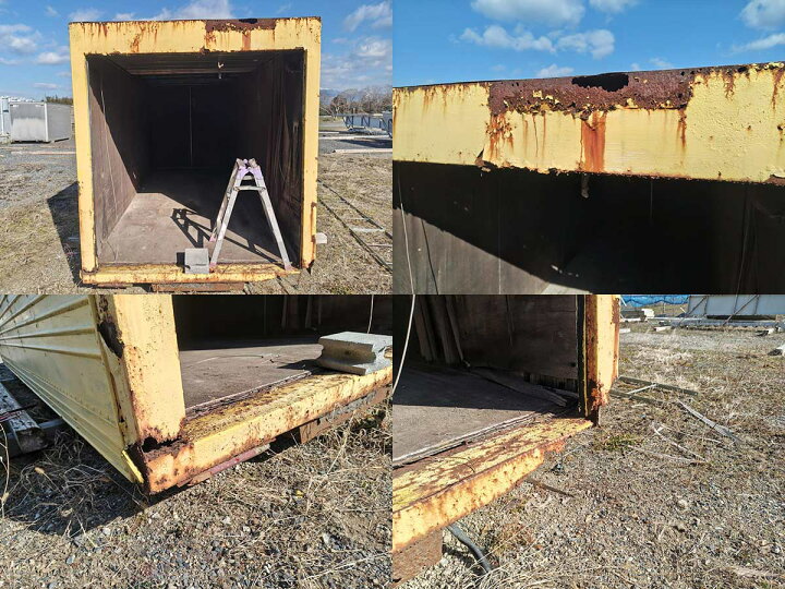 楽天市場】【中古】4.3m トラックコンテナ 2.4坪 4.8畳 8平米 屋外 