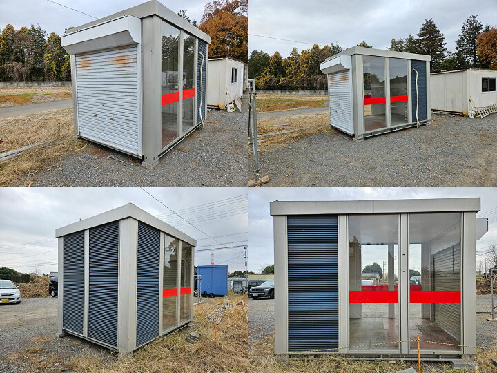楽天市場】【中古】三協フロンテア 3.6m ユニットハウス 2.6坪 5.2畳 