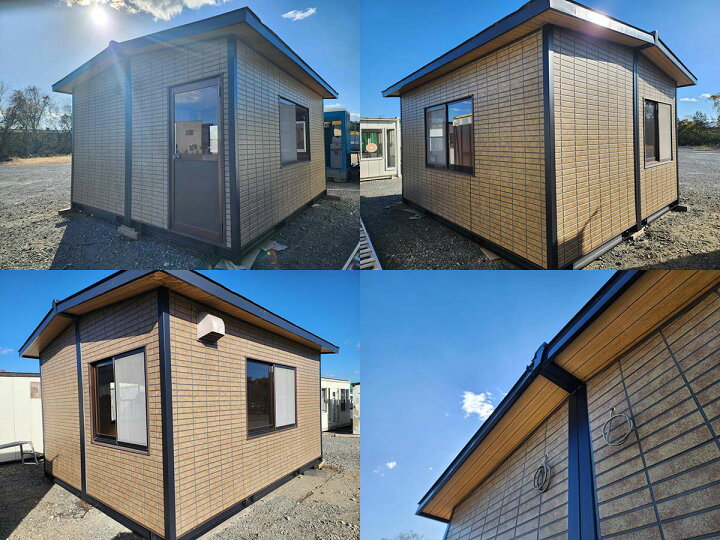 楽天市場】【中古】4.6m 2連棟 ユニットハウス 5.1坪 10.2畳 16.8平米 