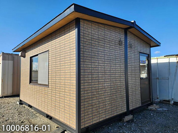 楽天市場】【中古】4.6m 2連棟 ユニットハウス 5.1坪 10.2畳 16.8平米 