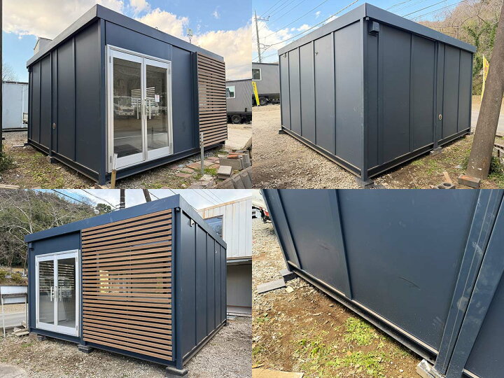 楽天市場】【中古】三協フロンテア 4.6m 2連棟 ユニットハウス 6.2坪 