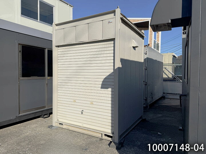 楽天市場】【中古】ナガワ 1.9m シャッターコンテナ 1坪 2.1畳 3.4平米 