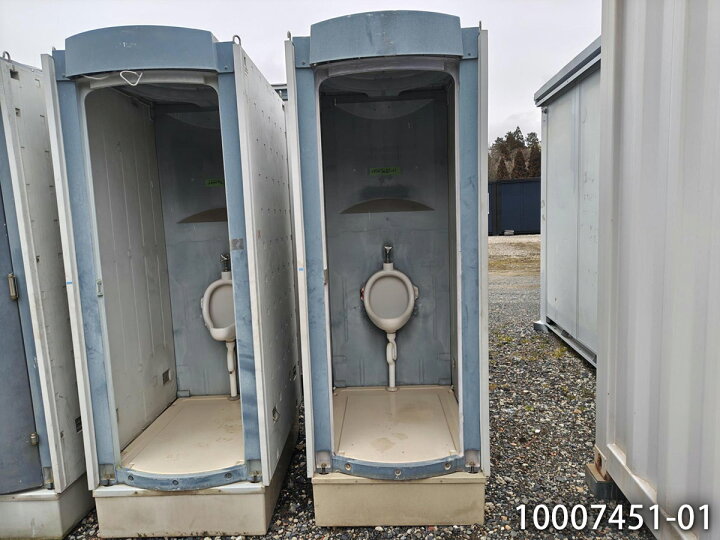 楽天市場】【中古】仮設トイレ 小便器 水洗式 床下排水 0.3坪 0.6畳 1 